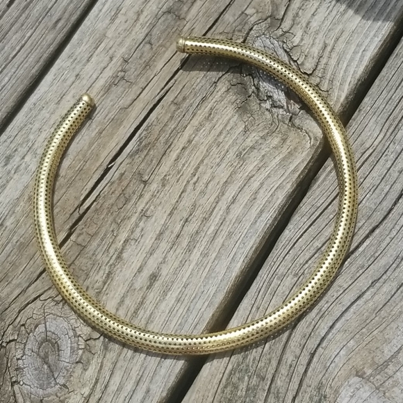 Bisjoux Jewelry - Brass collar necklace